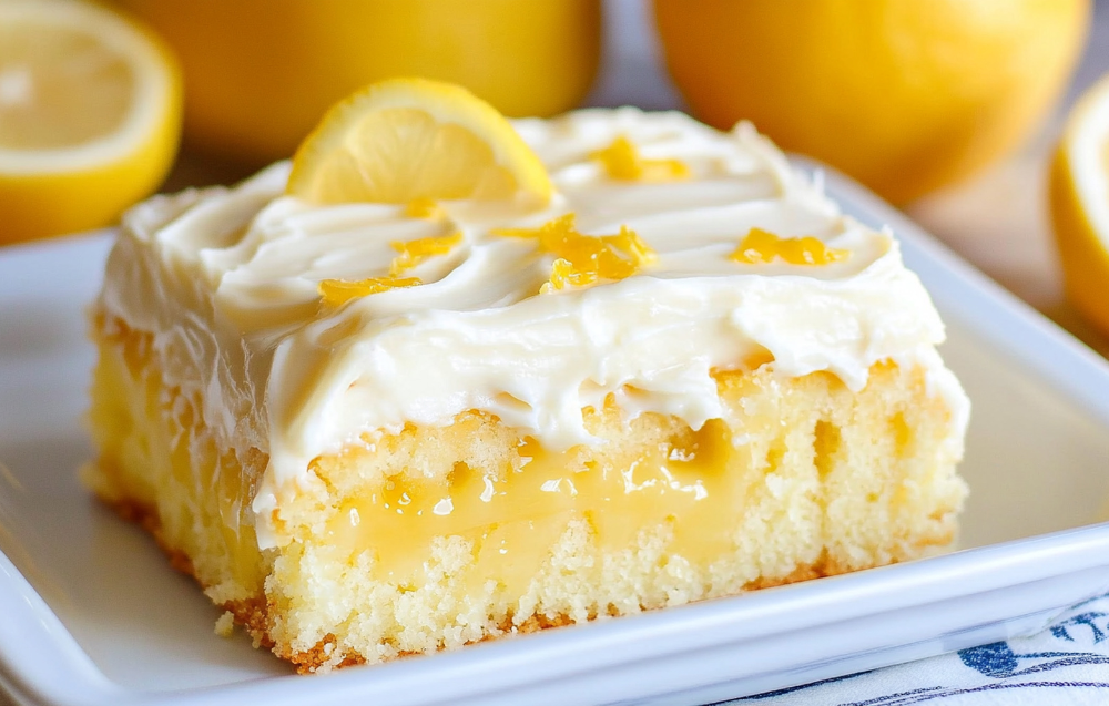 Lemon Poke Cake