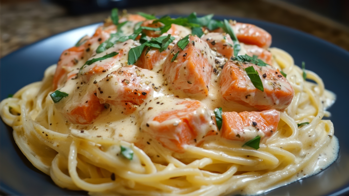 Cajun Salmon Pasta