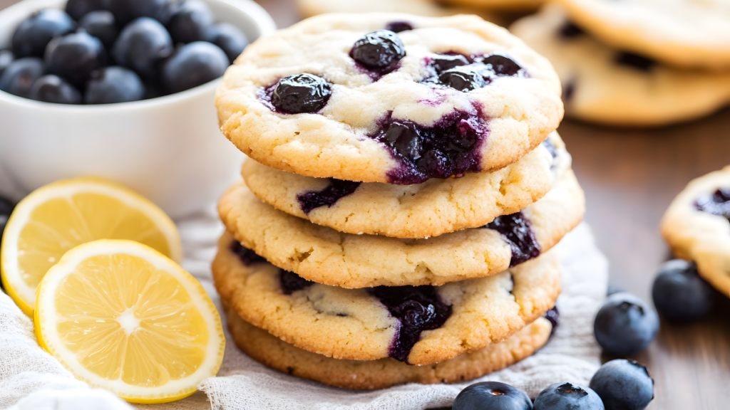 Lemon Blueberry Cookies