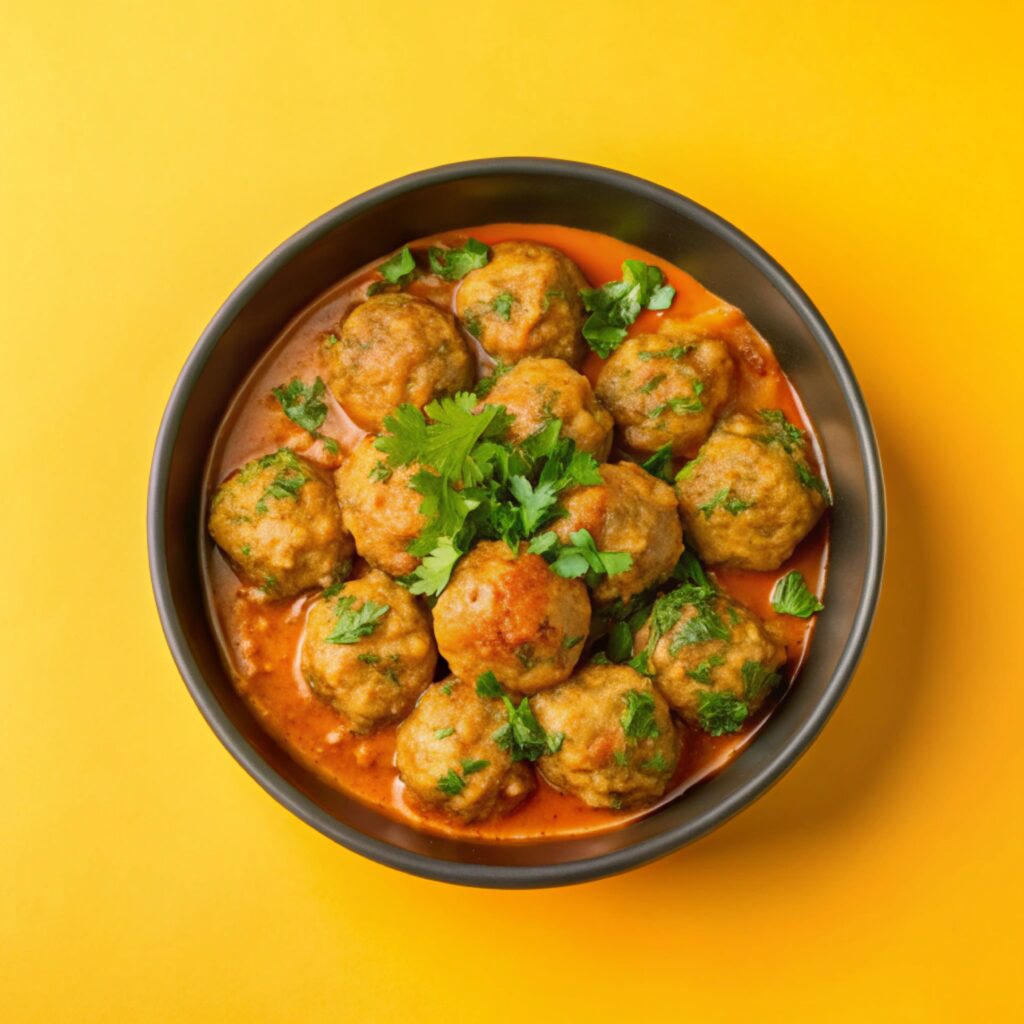 Coconut Curry Chicken Meatballs