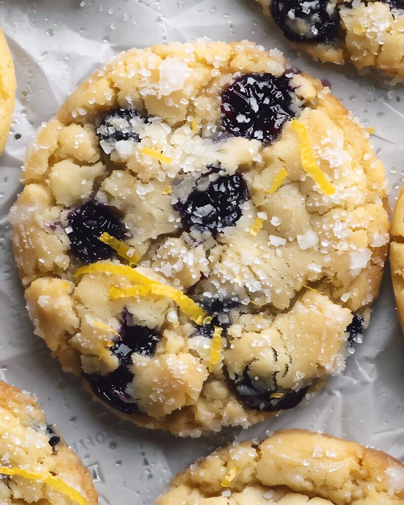 Lemon Blueberry Cookies