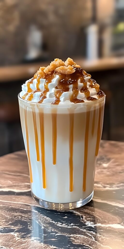 Caramel Ribbon Crunch Frappuccino