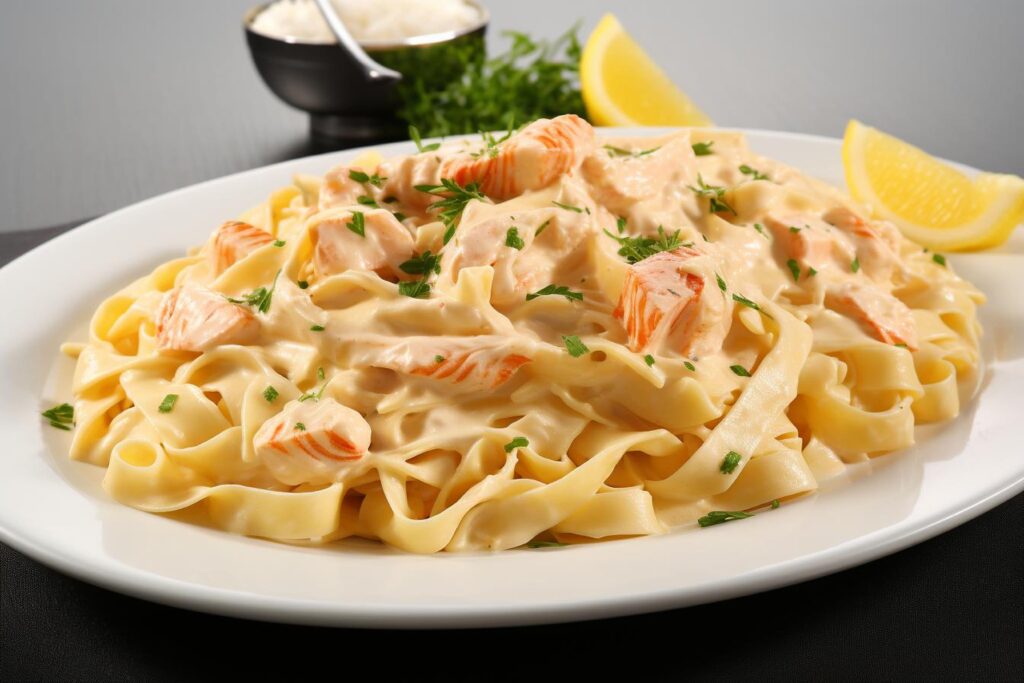 Cajun Salmon Pasta