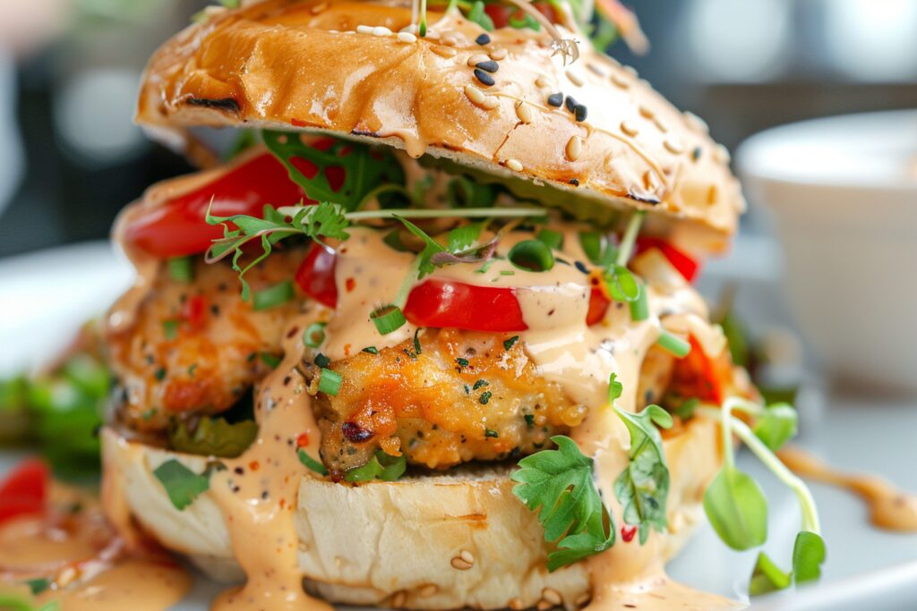 Crab Cake Sandwich