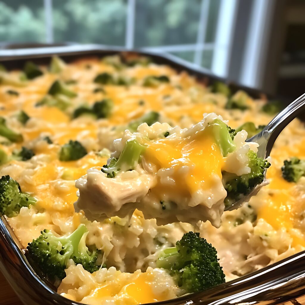 Chicken Broccoli Rice Casserole