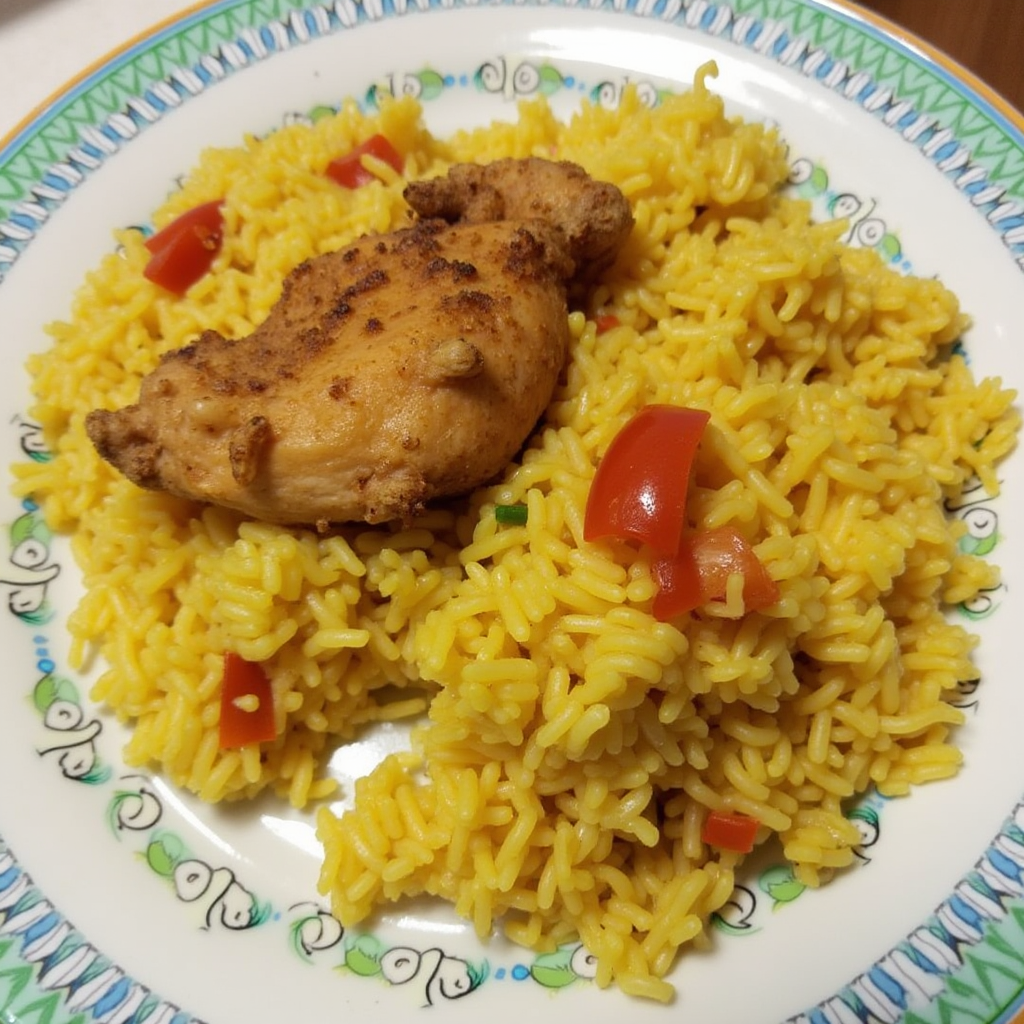 Arroz con Pollo Peruano